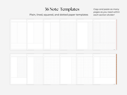 Student Digital Notebooks Bundle